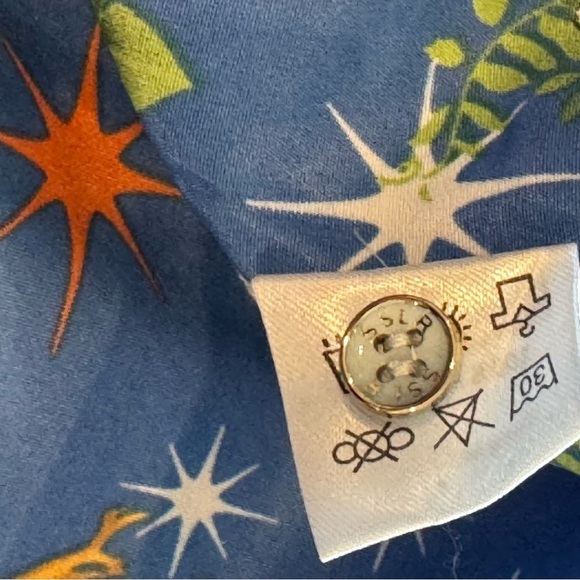 Kids Blue Pajamas with Fun Print - Picture 6 of 8